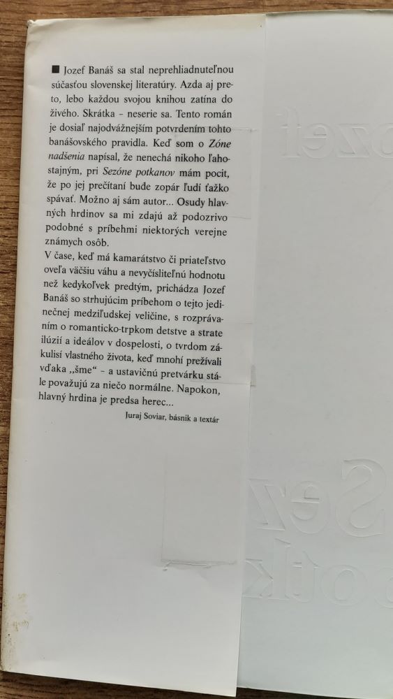 Sezóna potkanov / Časy sa menia, potkany nie