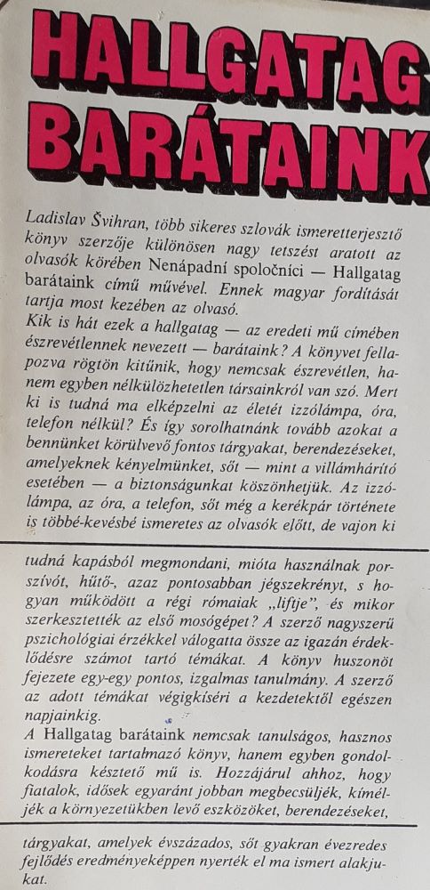 Hallgatag Barátaink