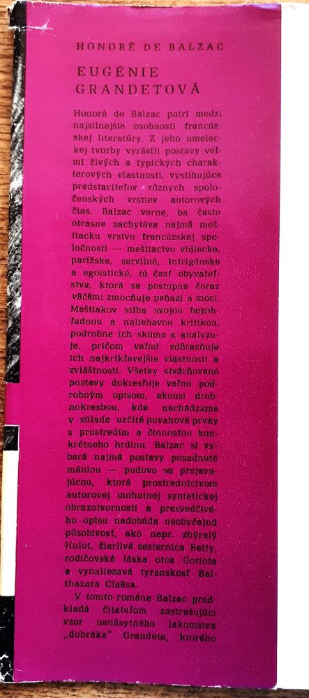 Eugénie Grandetová / Balzac