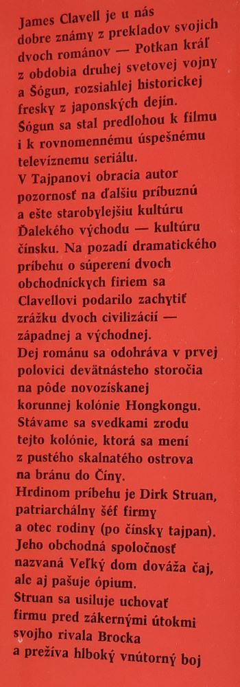 Tajpan / Román o Hongkongu