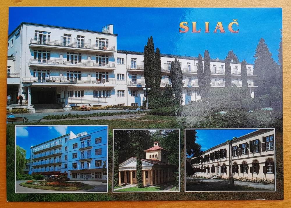 Sliač - kúpele - pohľadnica