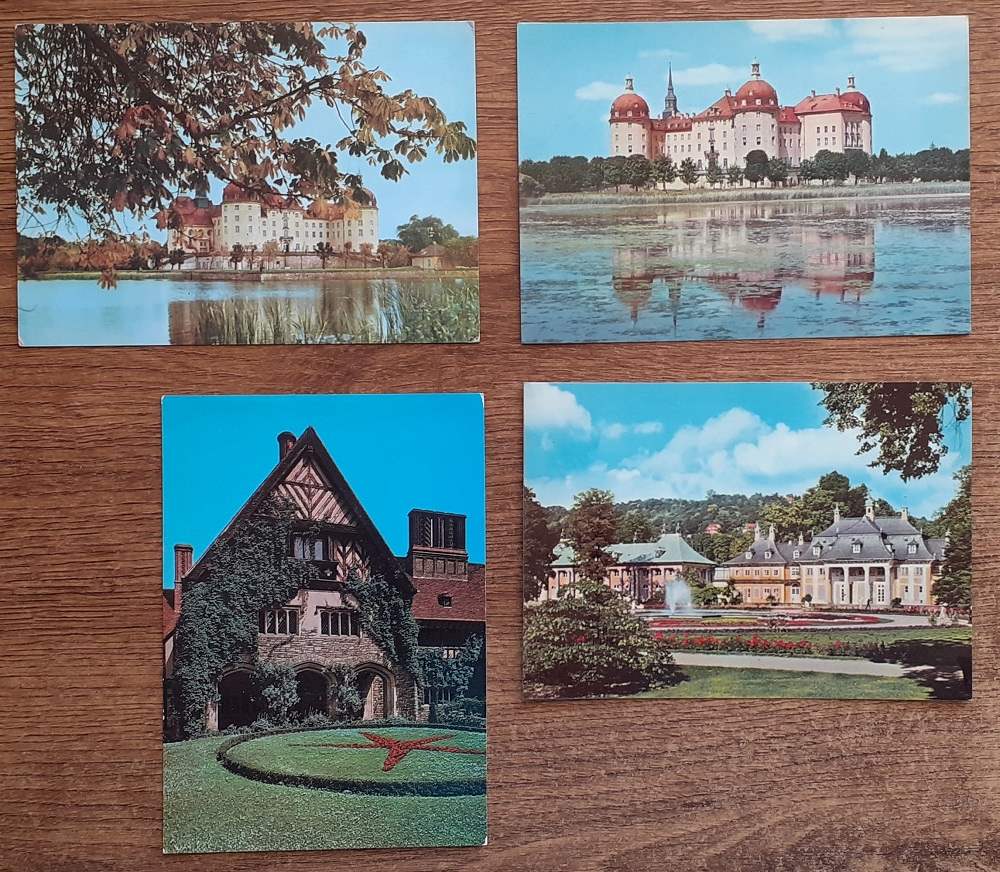 Nemecké zámky a múzea / Všetky spolu 24 ks