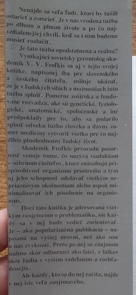 Starnutie a predĺženie života