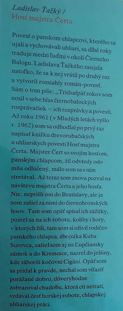 Hosť majstra Čerta - povesť