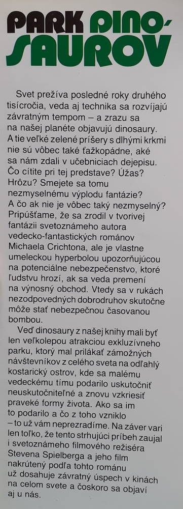 Park dinosaurov / Jurasic Park