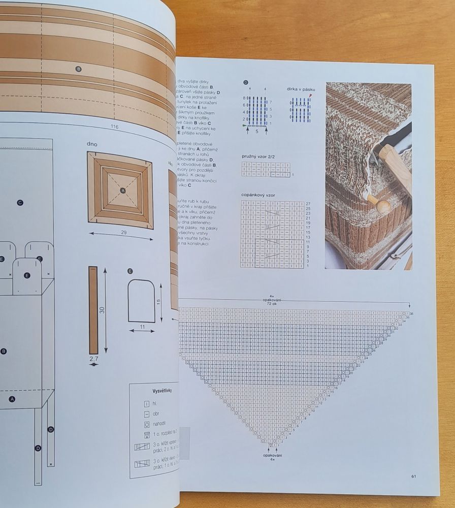 Bytové doplňky háčkované a pletené / Butik nápadú