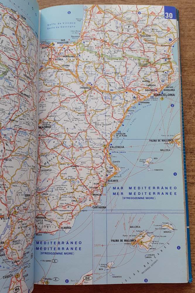 Európa autoatlas