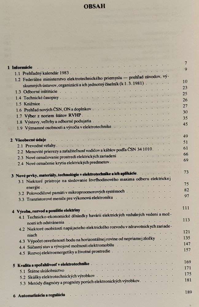 Elektrotechnická ročenka 1983