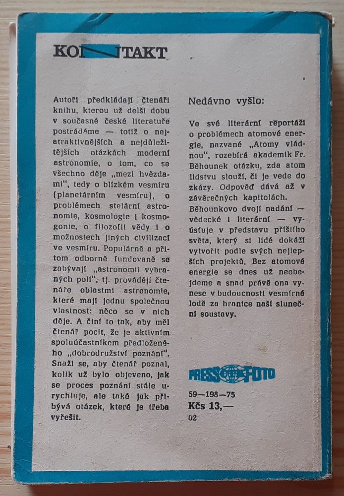 Vesmír jistot a otazníku