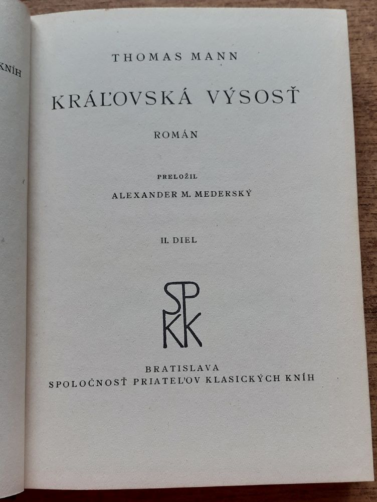 Kráľovská výsosť 1. 2.