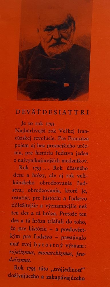 Deväťdesiattri / Victor Hugo