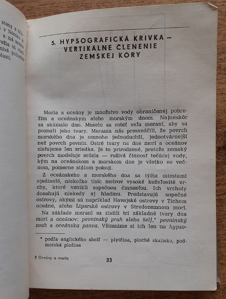 Oceány a moria / Zemepisné čítanie pre mládež od 6. ročníka ZDŠ