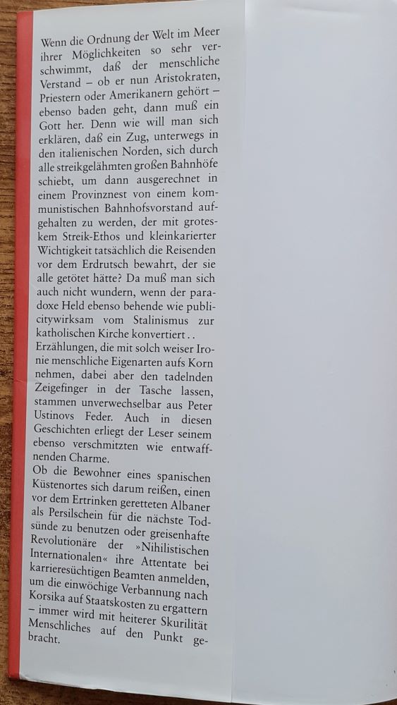 Gott und die Staatlichen Eisenbahnen
