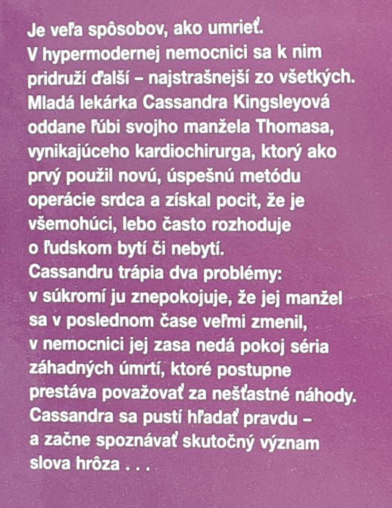 Muž, ktorý sa hral na Boha / Robin Cook