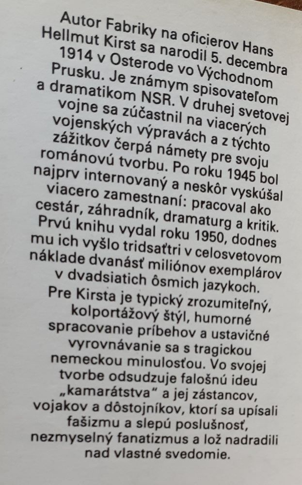 Fabrika na oficierov I. II. / RETRO edícia