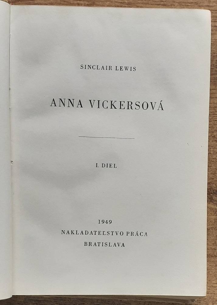 Anna Vickersová 1. 2.