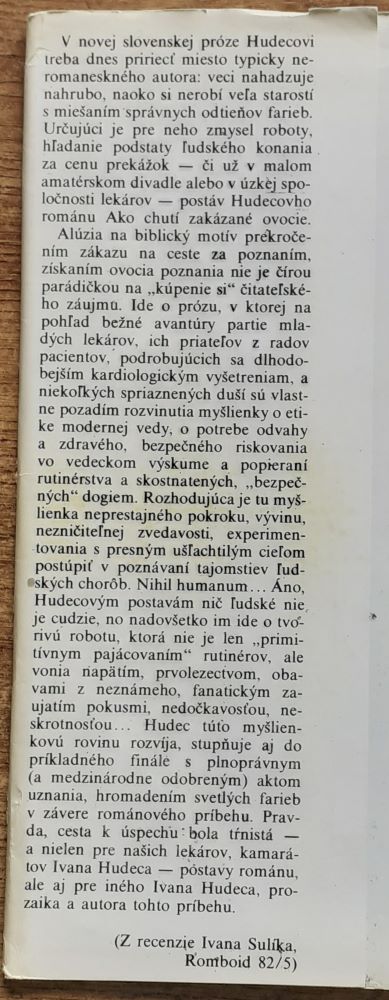 Hriešne lásky osamotených mužov / Ako chutí zakázané ovocie