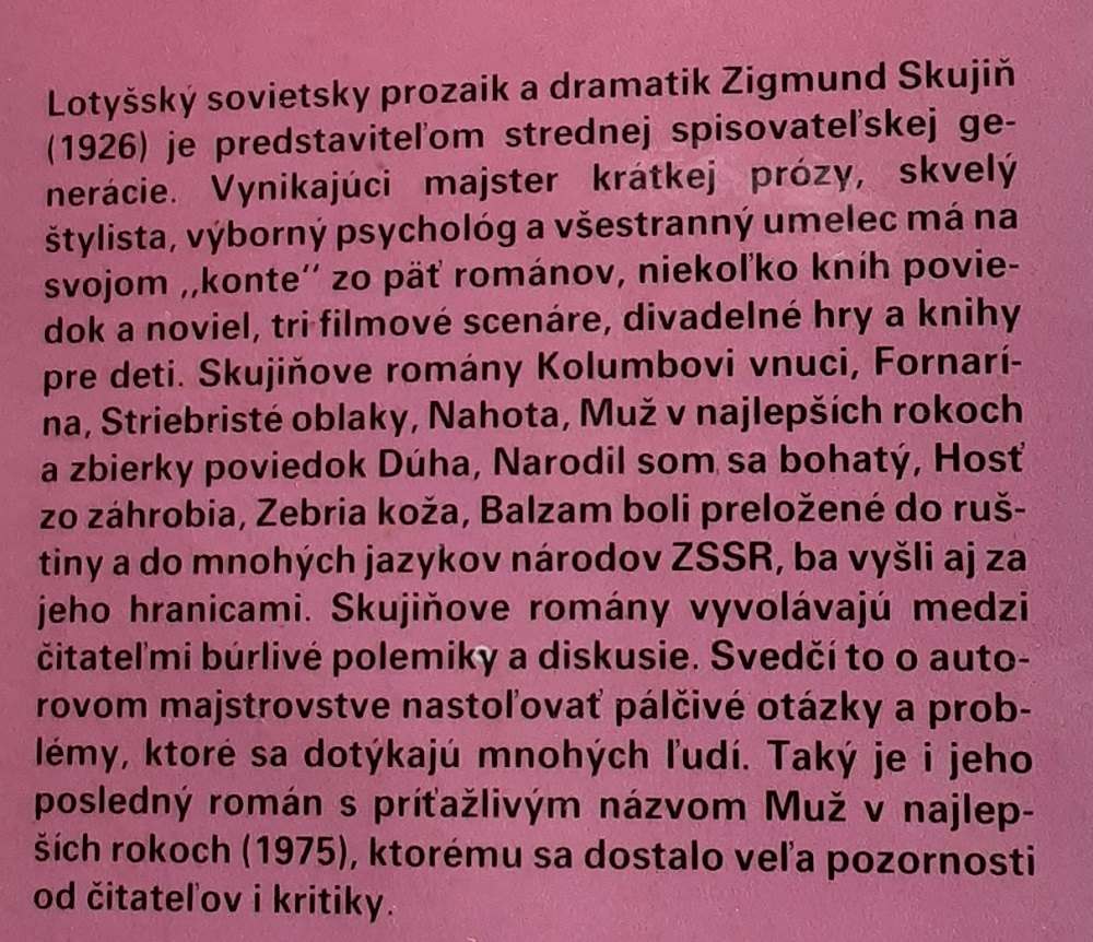 Muž v najlepších rokoch