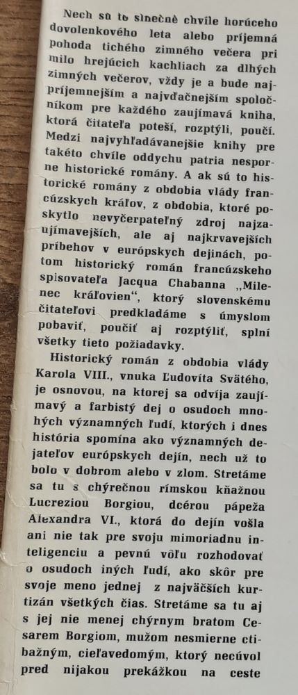 Milenec kráľovien 1.