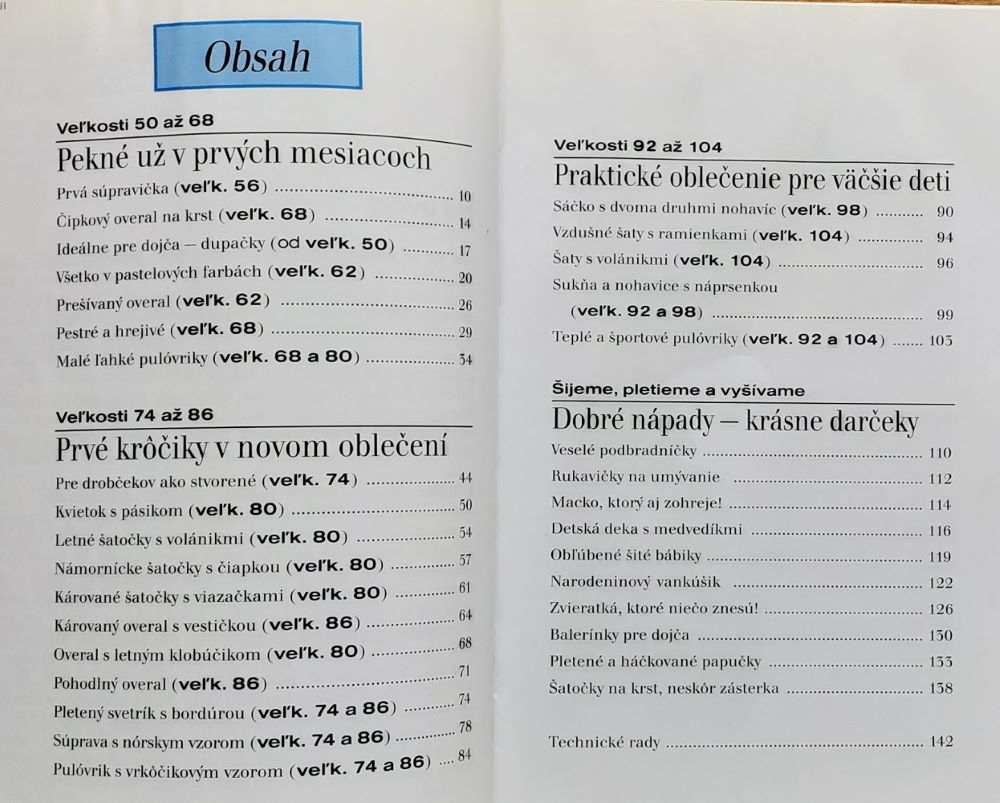 Móda pre malých / Oblečenie a darčeky pre deti