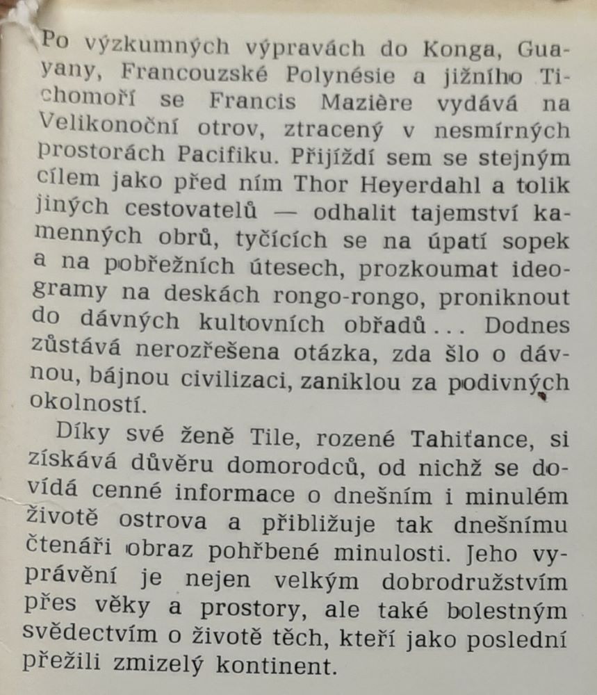 Tajemství Velikonočního ostrova (cestopis)