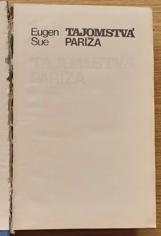 Tajomstvá Paríža 1.