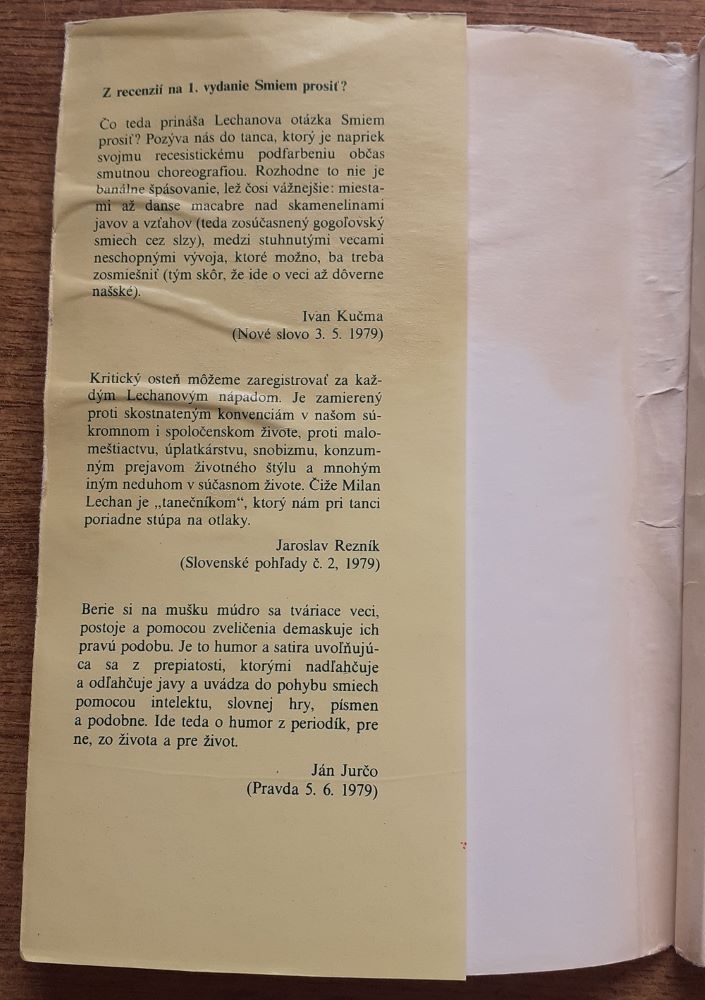 Smiem prosiť? / Krátke humoristické prózy