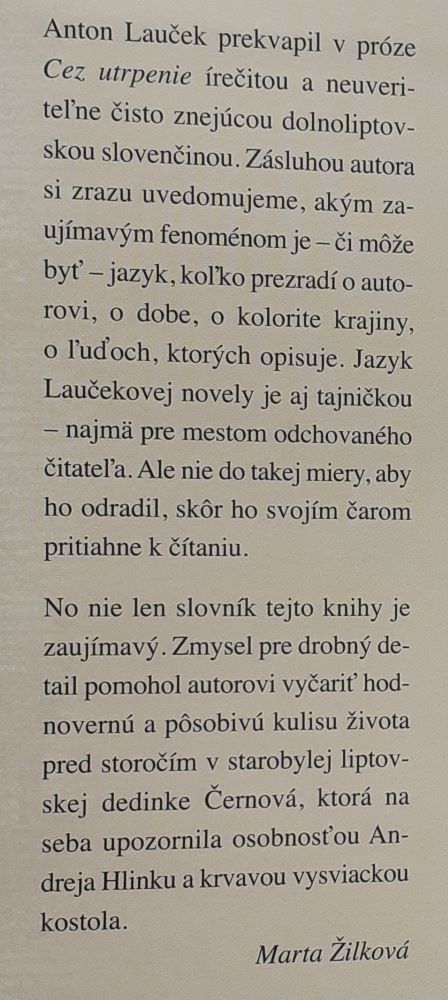 Černovčania / Andrej / Cez utrpenie