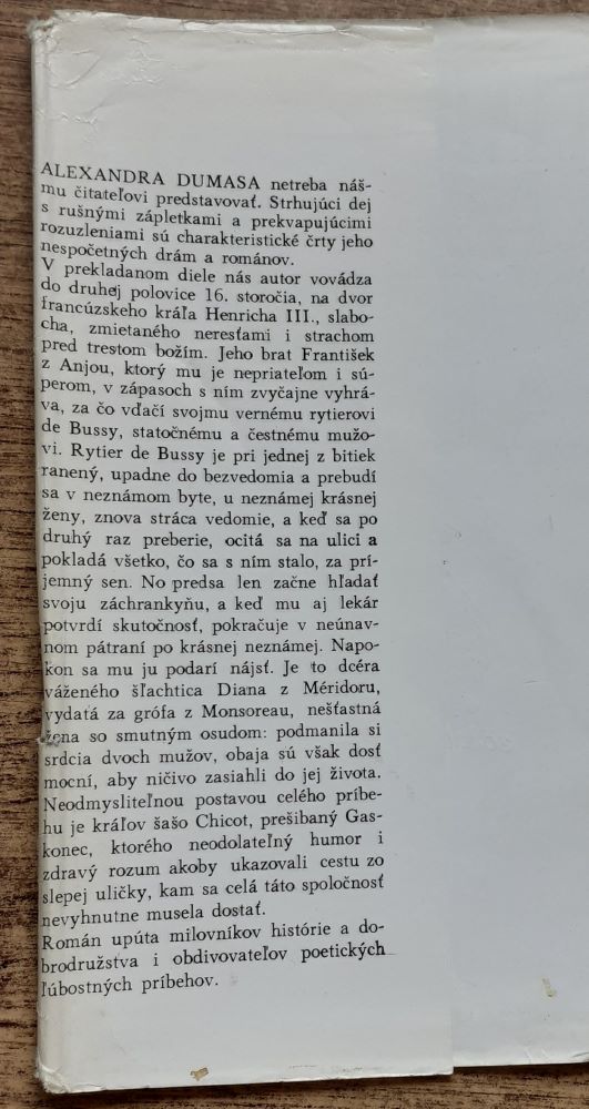 Dáma z Monsoreau / 2. diel série Hugenoti