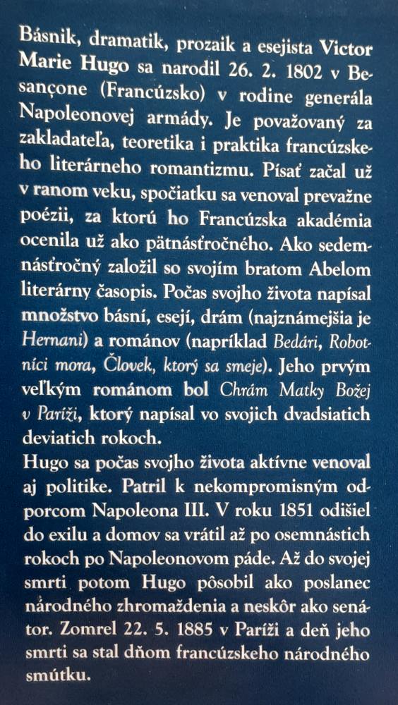 Chrám Matky Božej v Paríži / Svetová knižnica SME 19. storočie - zväzok č. 3
