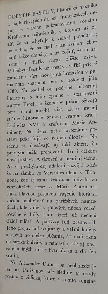 Dobytie bastily I. / Hviezdoslavova knižnica zv. 224 / 7. diel série Pamäti lekára