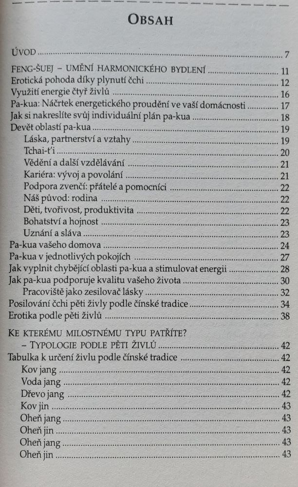 Feng šuej / Klíč k erotickému bydlení / Uvolněte proudění čchi - probudíte slast
