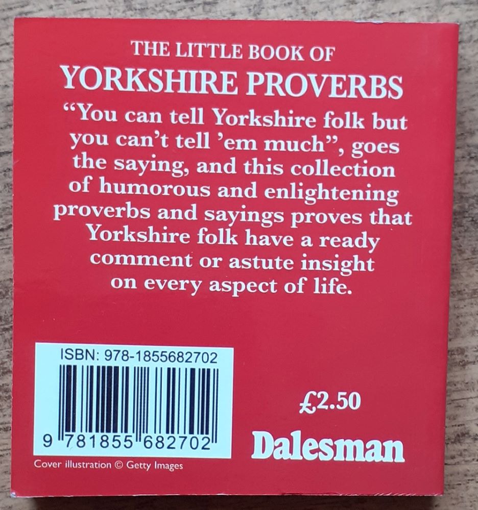 The little Book of Yorkshire Proverbs / Malá kniha yorkshirských prísloví