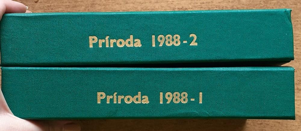 Priroda 1988 / 1 - 12 / V dvoch zväzkoch / Ruský časopis