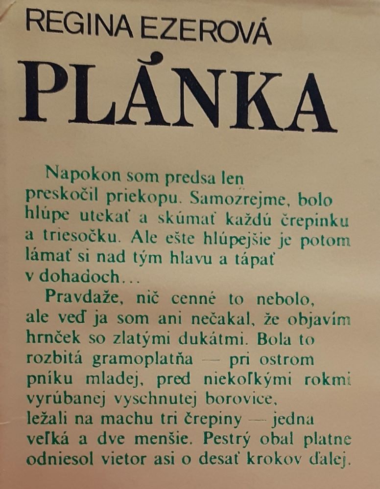 Plánka / edícia Jantár