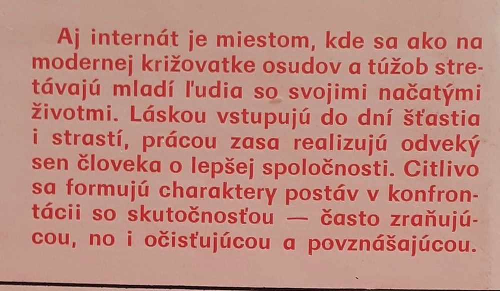 My z internátu / Jantár