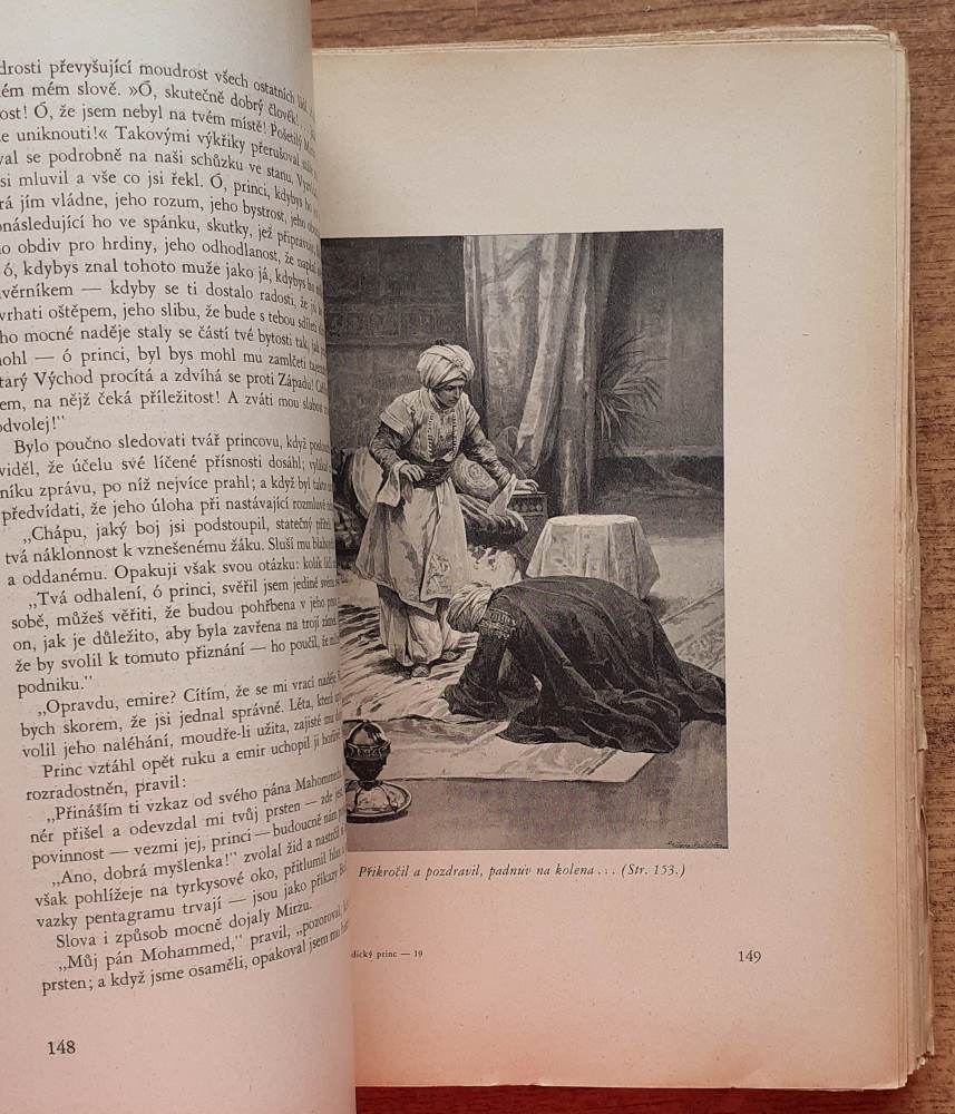 Indický princ / Kniha první / Země a moře vždy vydávají svá tajemství