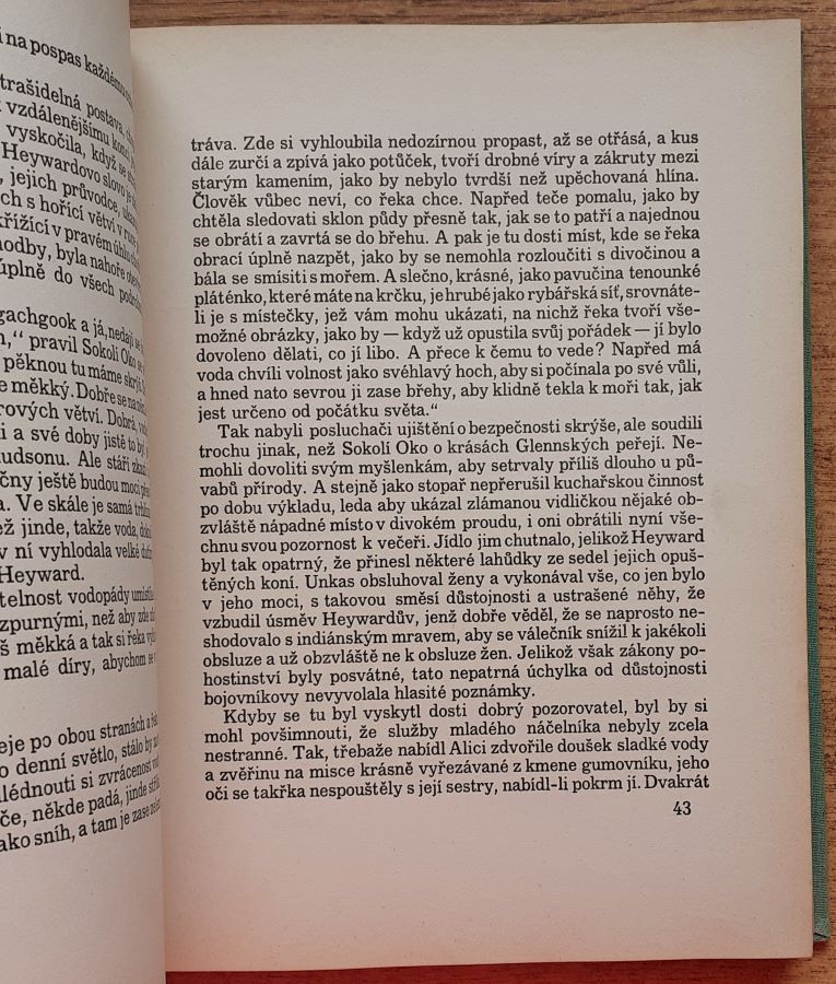 Poslední mohykán / Indiánská povídka
