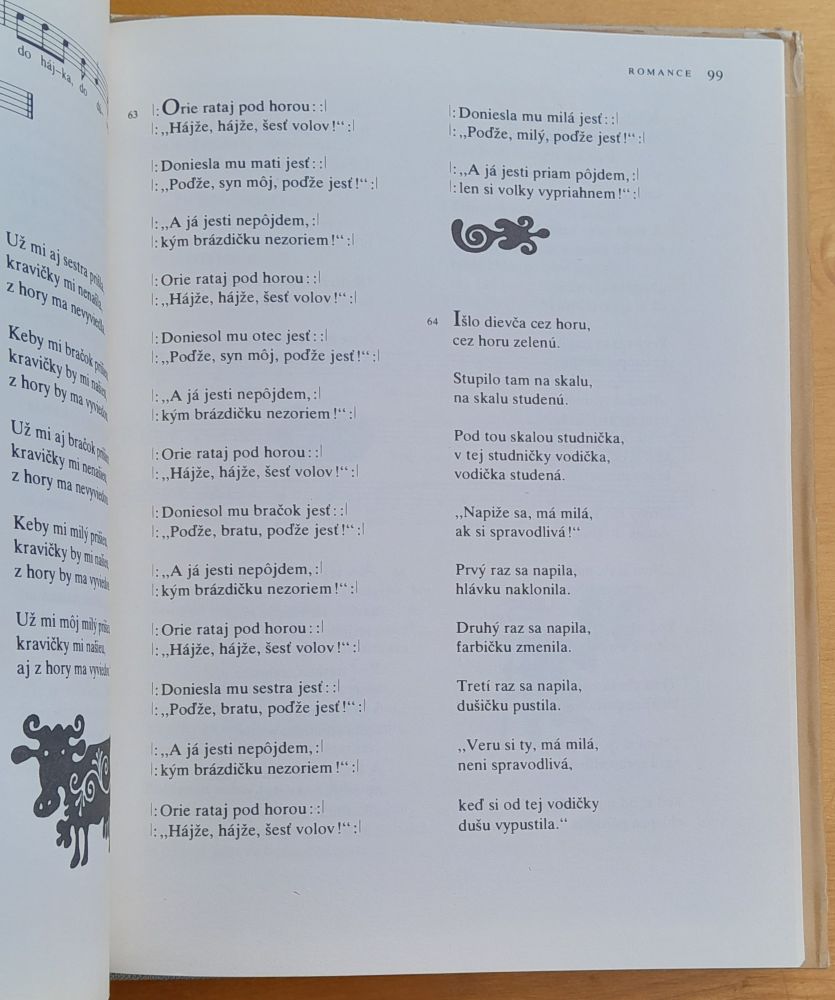 V šírom poli rokyta I. II. / Balady a iné epické piesne