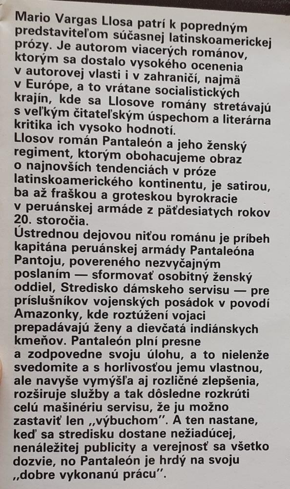 Pantaleón a jeho ženský regiment / Edícia LUK