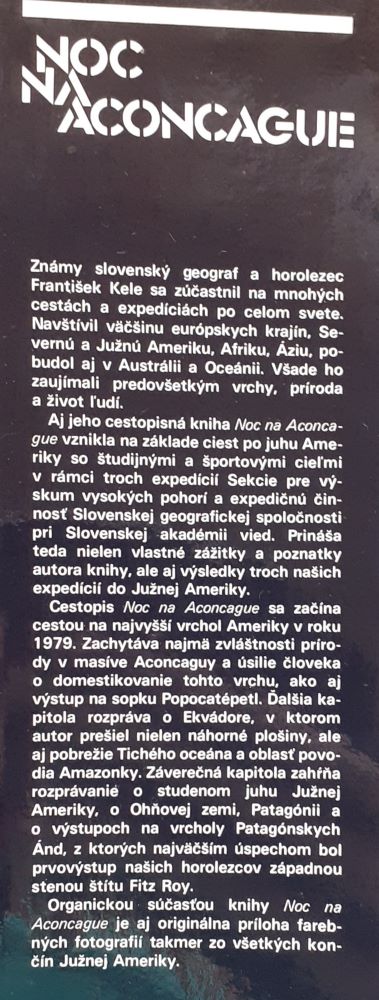 Noc na Aconcague / Svetom