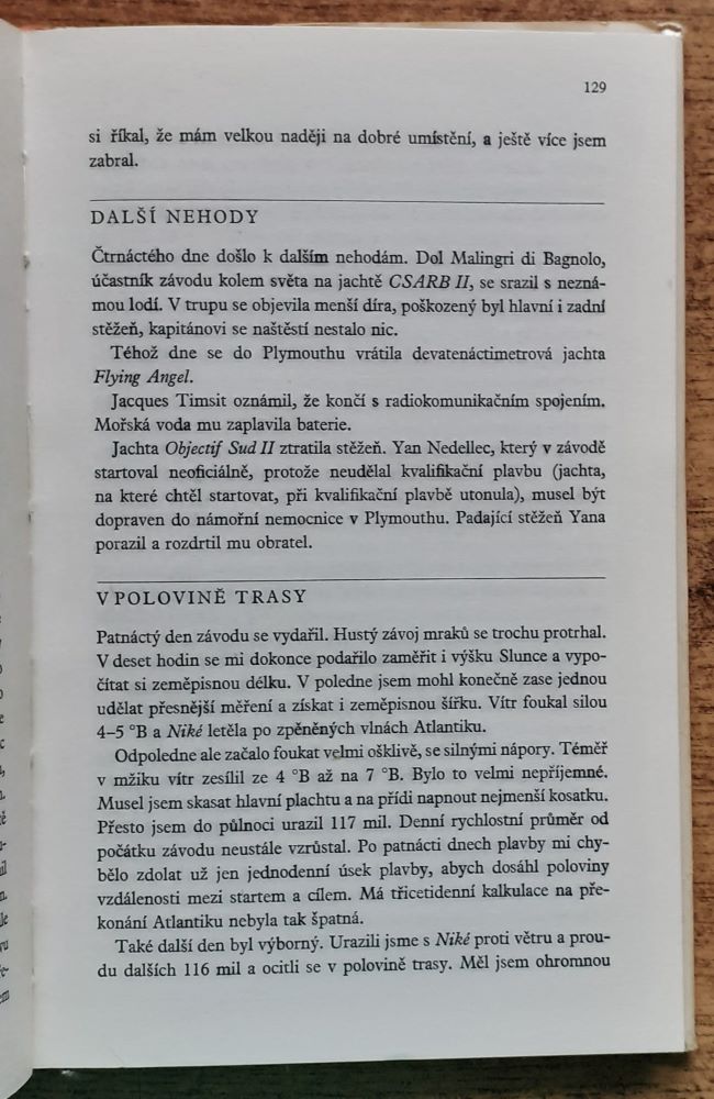 Sólo přes Atlantik / Historie závodu osamělých mořeplavcú Plymouth-Newport / Cestopisy