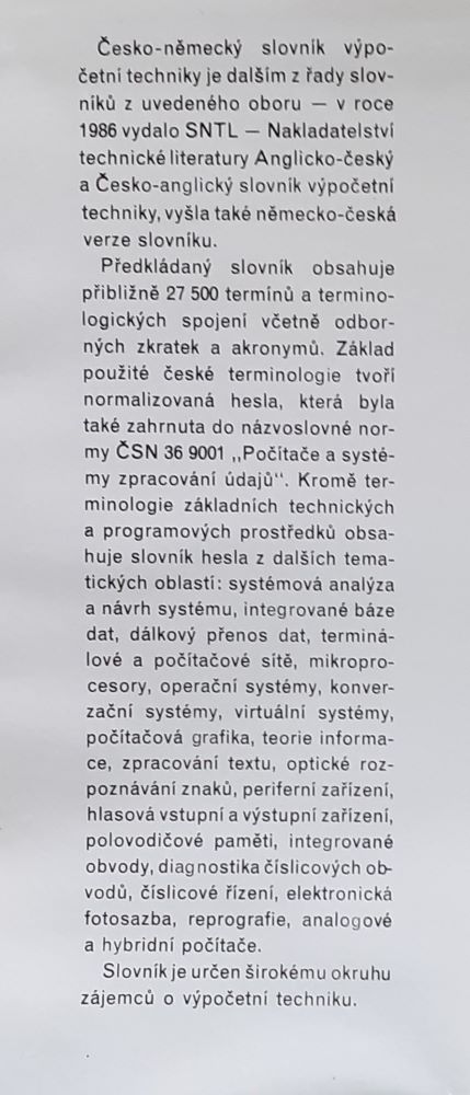 Česko-nemecký slovník výpočetní techniky
