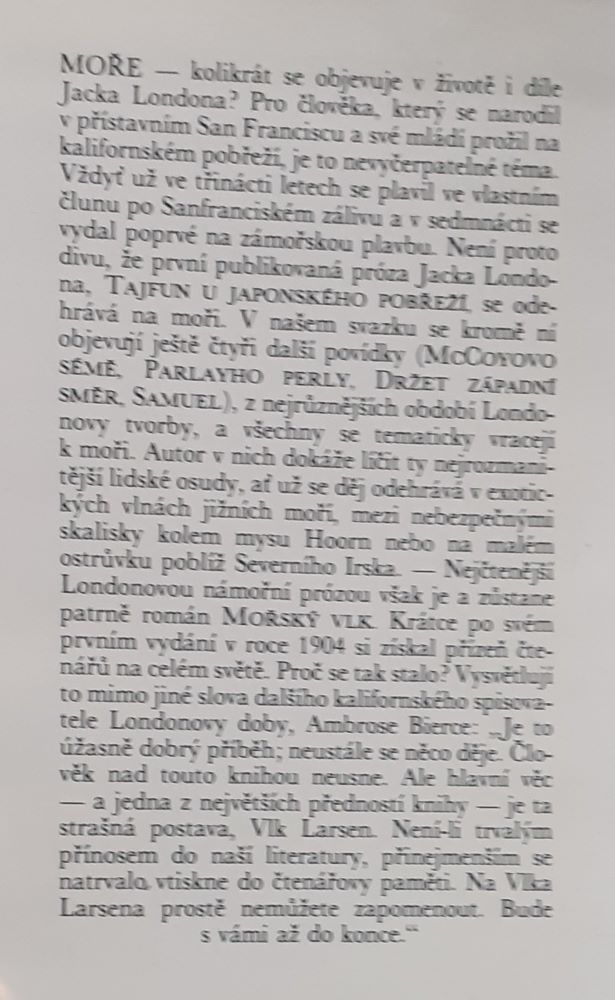 Mořský vlk a jiné příběhy z moře