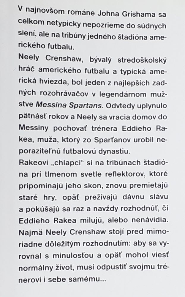 Tribúny / John Grisham