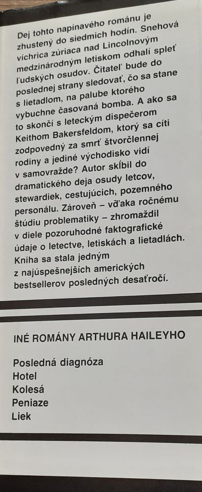 Letisko / thriller