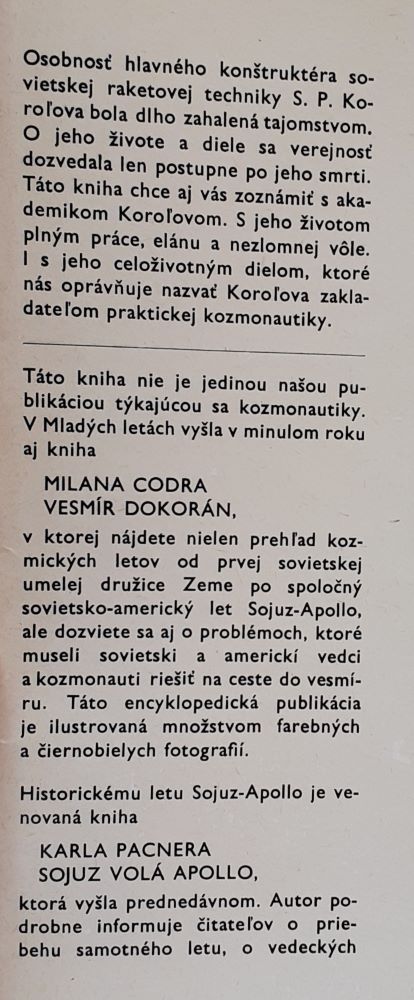 Hlavný konštruktér / Rozprávanie o Sergejovi Pavlovičovi Koroľovi - Hlavný sovietsky raketový inžinier a vedúci sovietského raketového programu