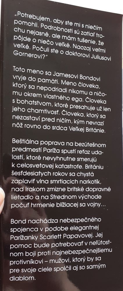 Diabol sa postará / Pokračovanie románu Jamesa Bonda od Iana Fleminga