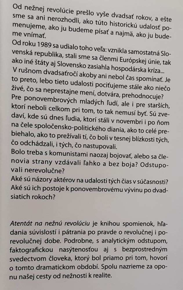 Atentát na Nežnú revolúciu