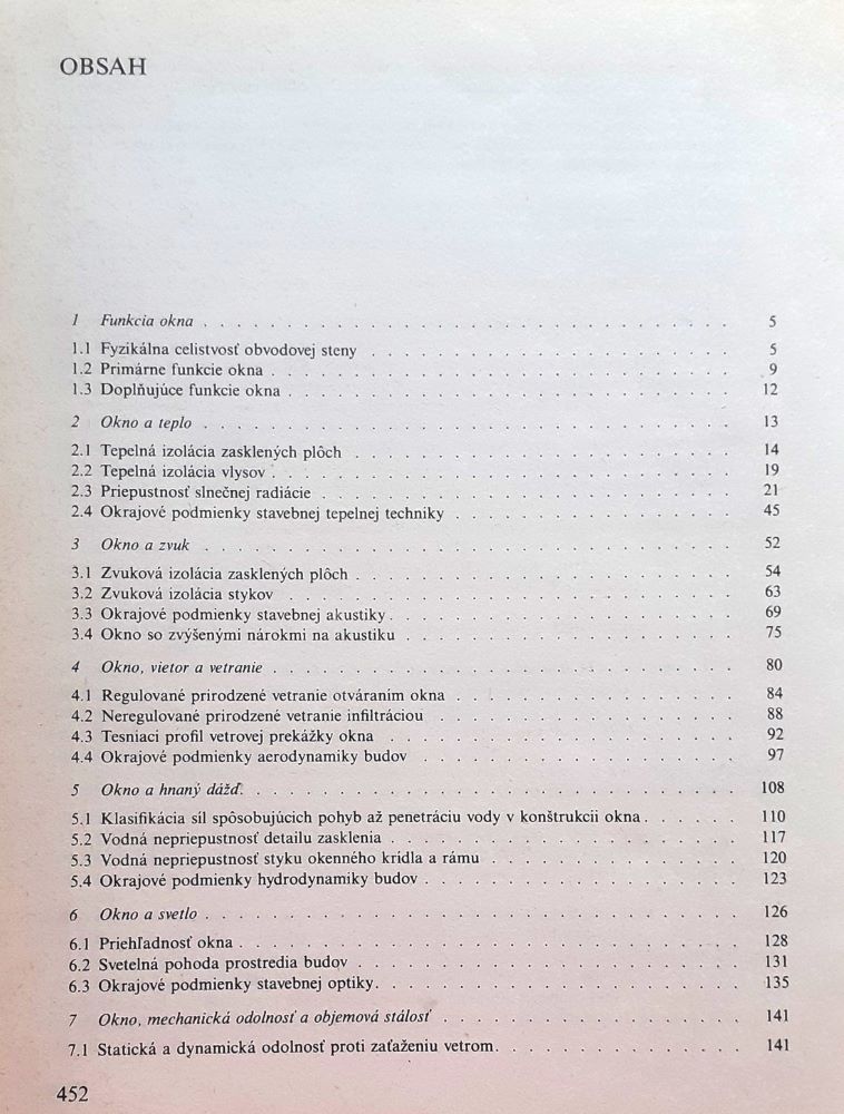 Okno, energia a životné prostredie